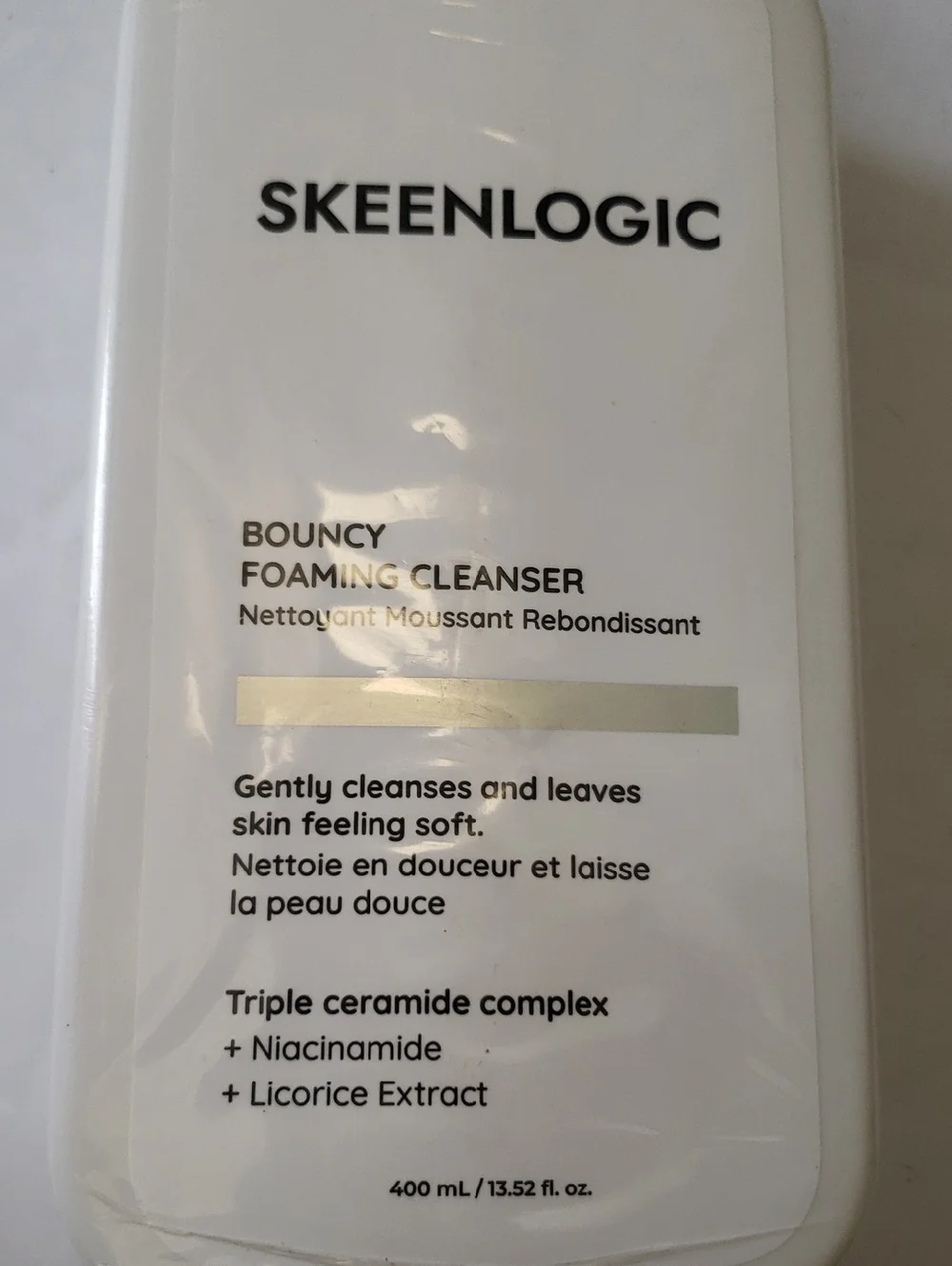 Skeenlogic Bouncy Foaming Cleanser 13.52fl Oz New x3